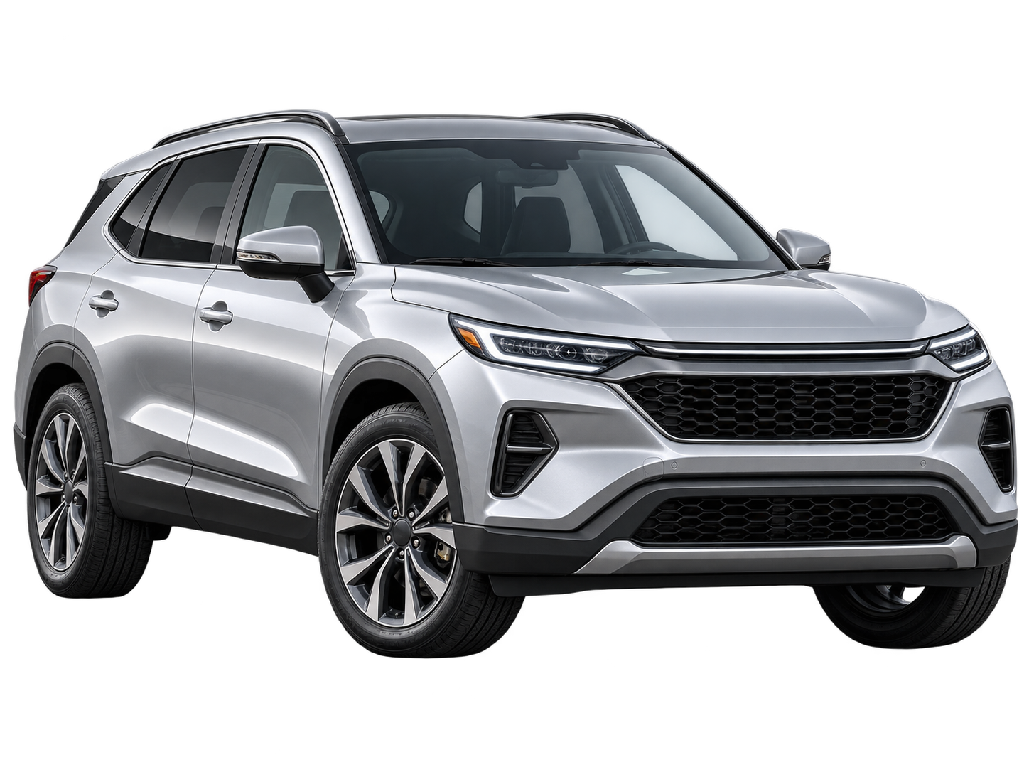 Modern vehicle representing cars that may fit a monthly budget